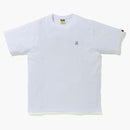 Tričko BAPE Shark One Point White