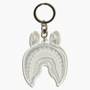 Bape Shark Reflective Keychain White