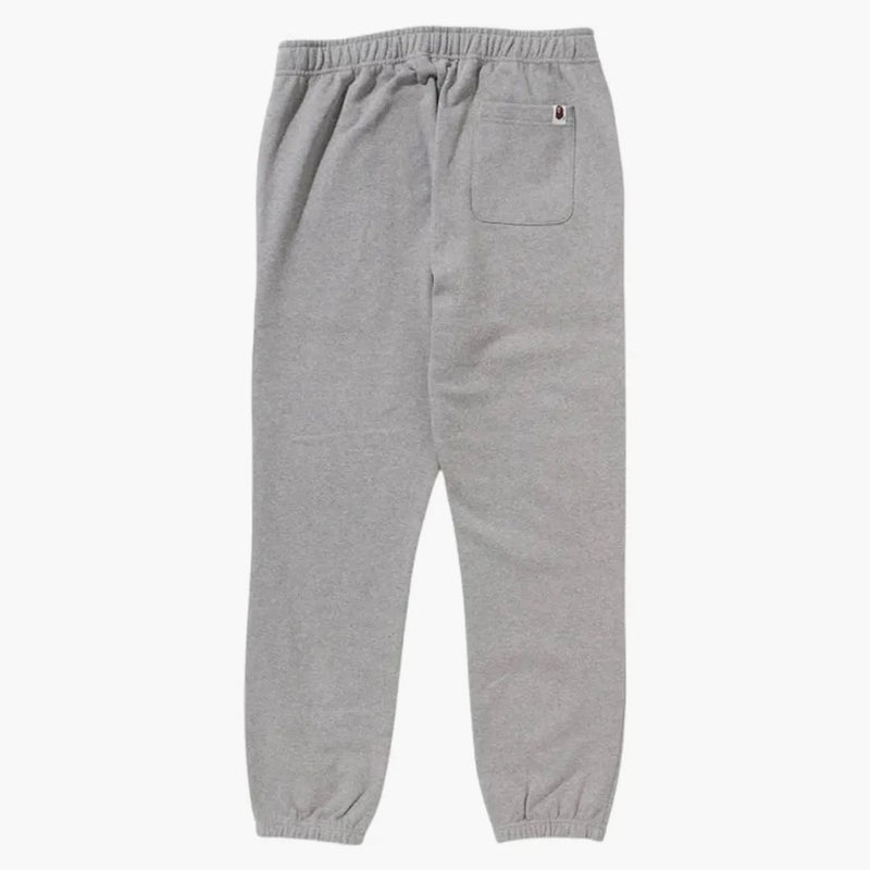 Pantaloni della tuta a forma normale di squalo da bape grigio