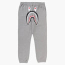 Bape Shark Regular Fit Sweat Pants Grey