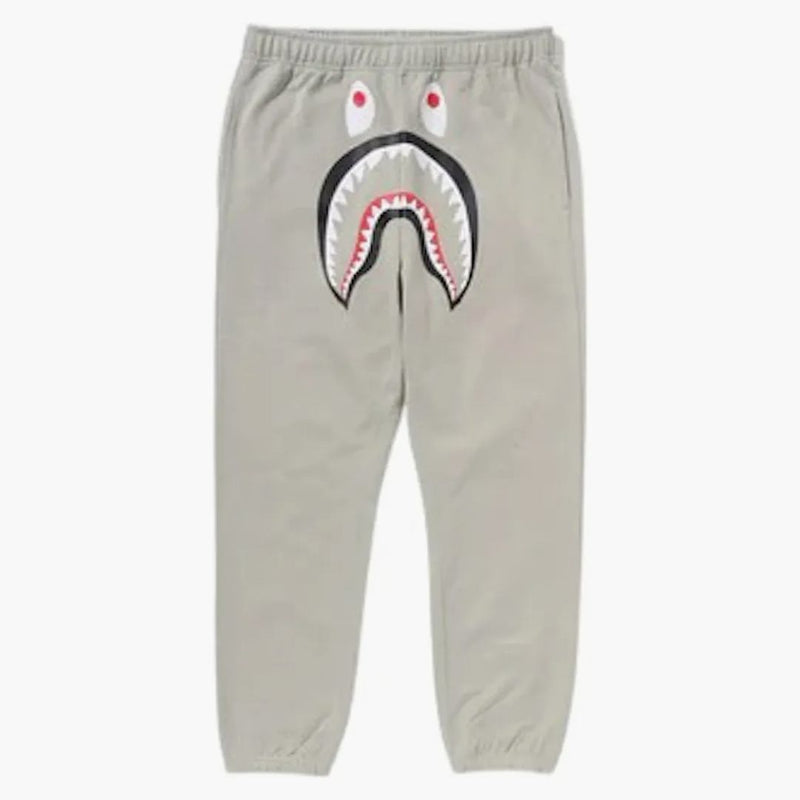 Bape Shark Regular Fit Sweat Pants Olivedrab