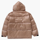 Bape Shark Relaxed Fit Down Jacket Beige