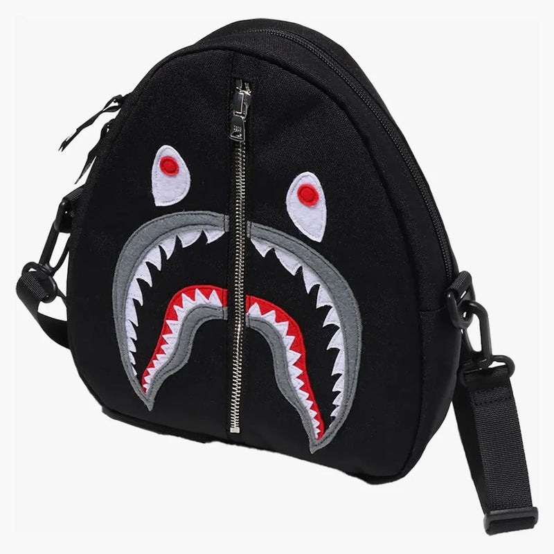 Bape Shark Shoulder Bag Black