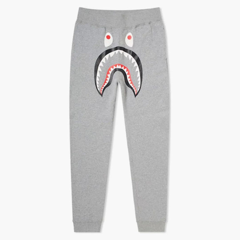 Bape Shark Slim Sweatpants Gray/Blue