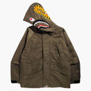 Bape Shark Snowboard Jacket Olivedrab