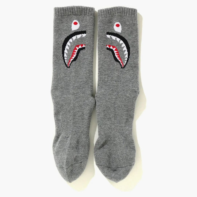 Ponožky na žraloky Bape Grey
