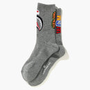 Bape Shark Socks Gray