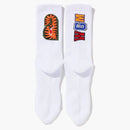 Bape Shark Socks White