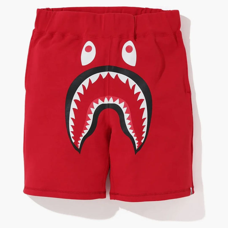 BAPE SHARK SHARK SHORTS RED/RED
