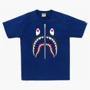 Bape Shark Tea Dark Blue