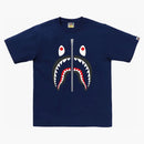 Bape Shark Tee Navy