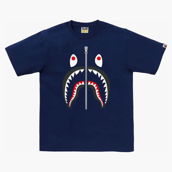 Bape Shark Tee Navy