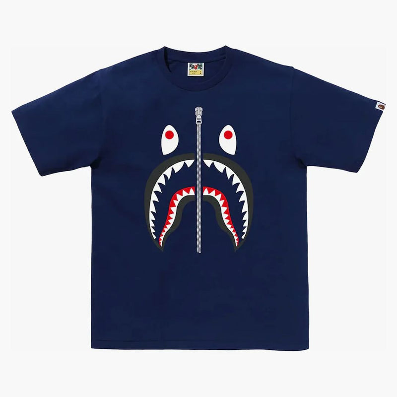 Bape Shark Tee Navy