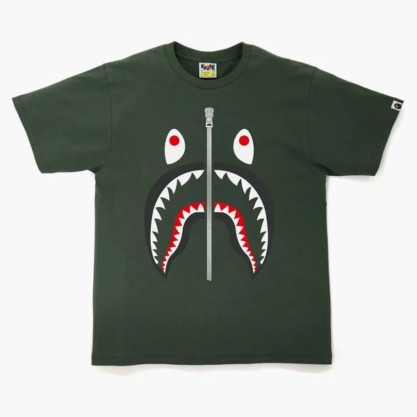 Bape Shark Tea (FW21) OliveDrab