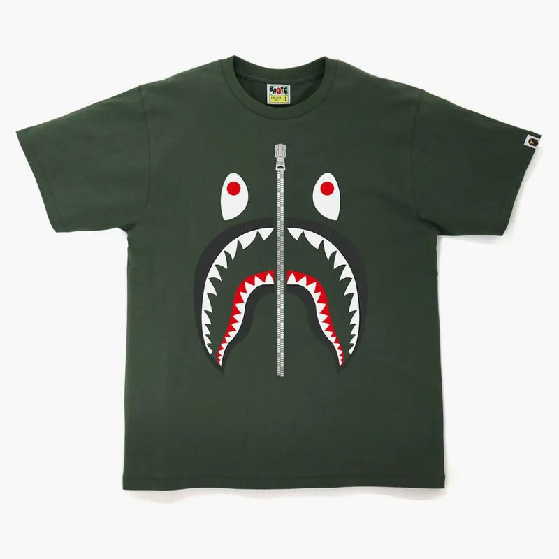 Bape Shark Tea (FW21) OliveDrab