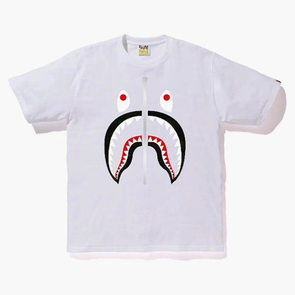 Bape Shark Tea Tea White/Black