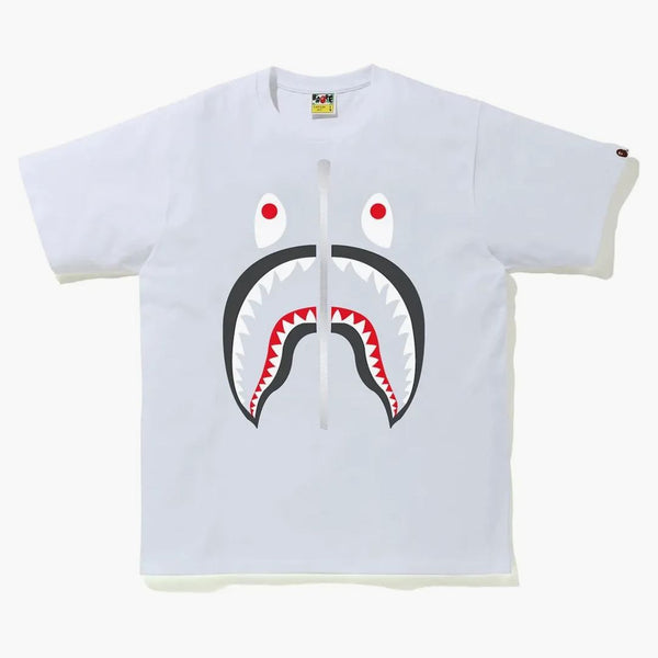BAPE Shark Tee White