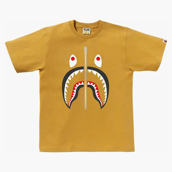 Bape Shark Tee Yellow
