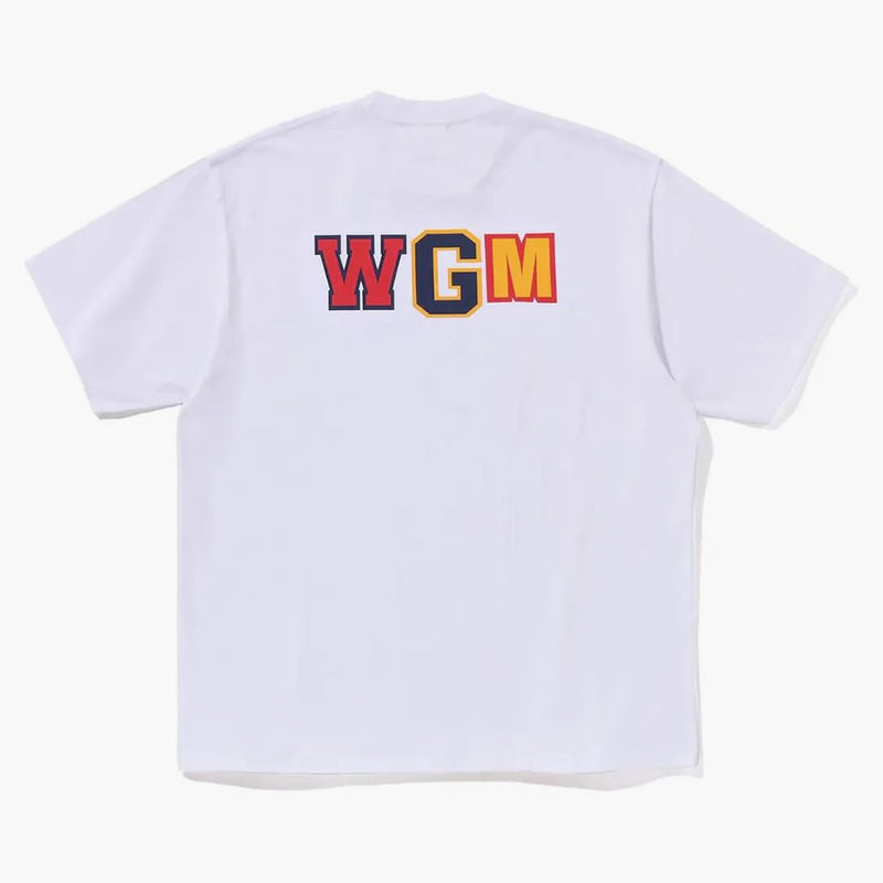 Bape Shark Usa Tee White