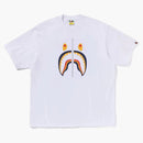 Bape Shark Usa Tee White