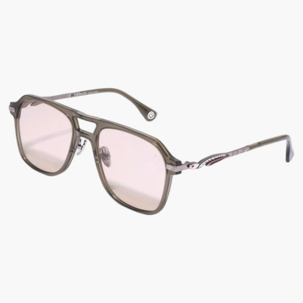 Bape Shark Vi Sunglasses Olivedrab
