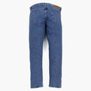 Bape Shark Washed Wide Fit Denim Pants Indigo