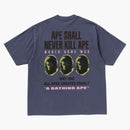 Bape Slogan Relaked Fit Tea Blue