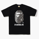 Bape Snake By Bathing Ape Tee Black Grey