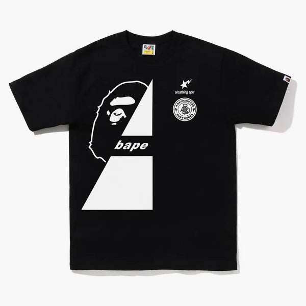 BAPE SOCCER #3 TEA NERO