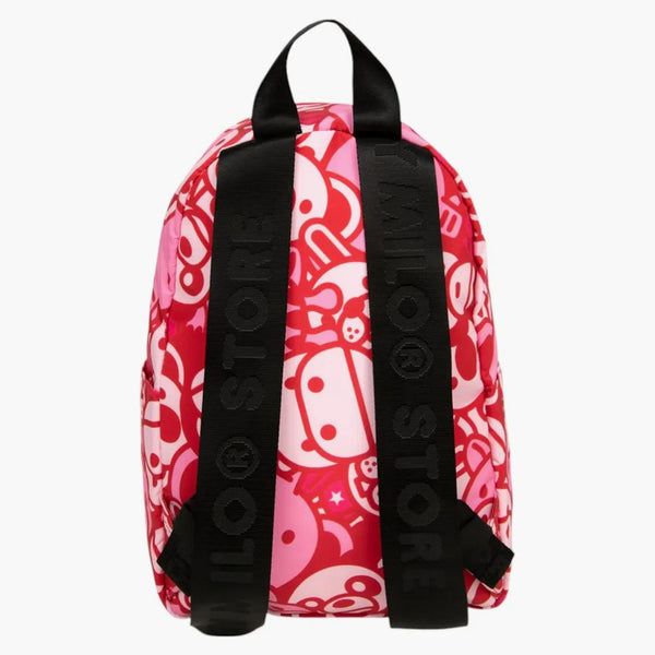 Bape Soft Mini Backpack Carmine Rose