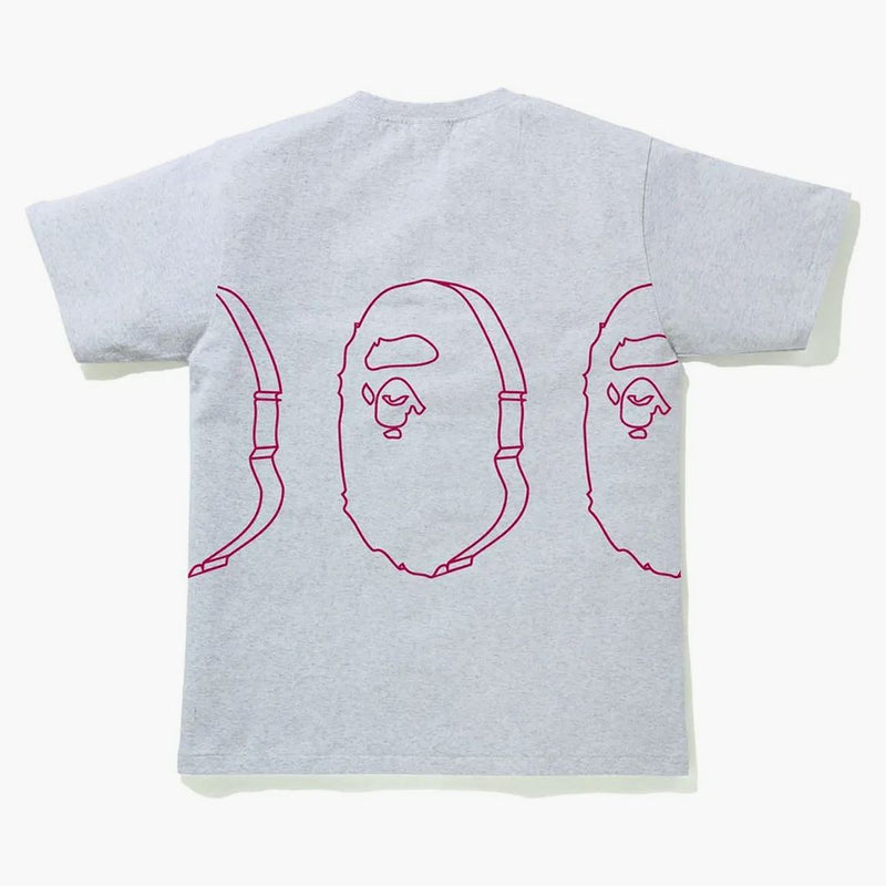 Bape Solid Ape Head Tea Gray
