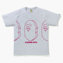 Bape Solid Ape Head Tea Gray