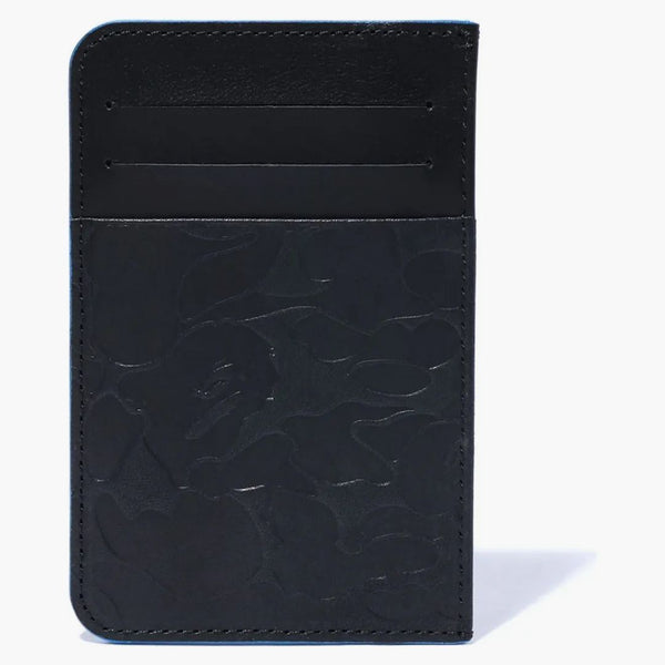 Bape Solid Camo Card Case Black
