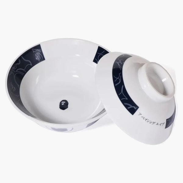 BAPE CAMO SOLIDO DONBURI Japonet Rice Bowl White