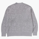Bape Solid Camo Jacquard One Point Cardigan Gray
