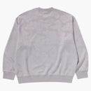 BAPE SOLID CAMO JACQUARD ONE PUNTA RELAJA FIT CREWNCK SKUNTIRS GRIS