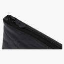 Bape Solid Camo Leather Iii Wallet Black