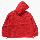 Bape Solid Camo Shark Full Zip Jacket Red