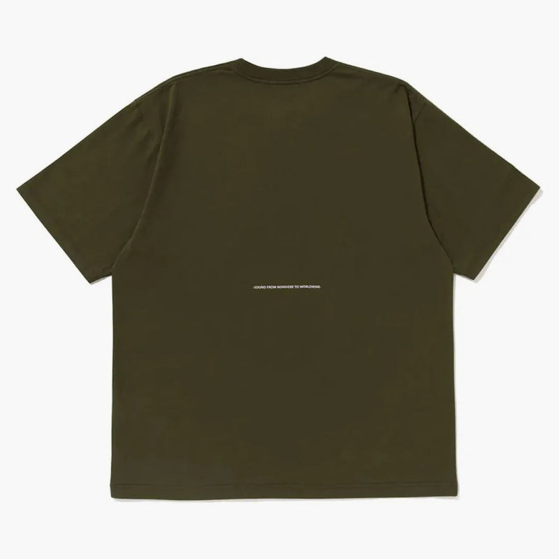 BAPE SOUNDS LOGO TEA OliveDrab