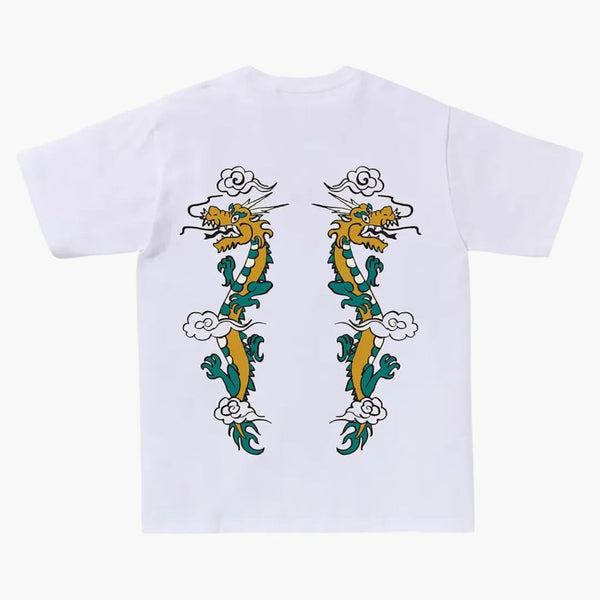 Bape Souvenir Dragon Tee White