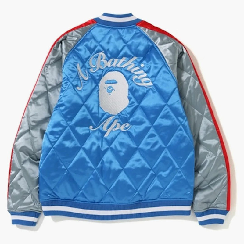 Bape Souvenir Jacket Blue
