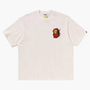 Bape souvenir rilassato in forma t -avory