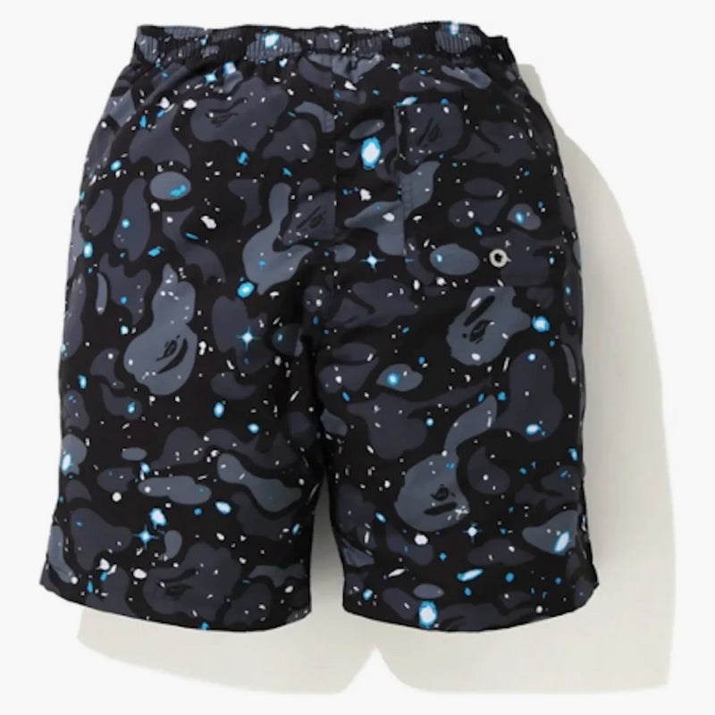 Bape Space Camo Beach Shorts (SS20) Black