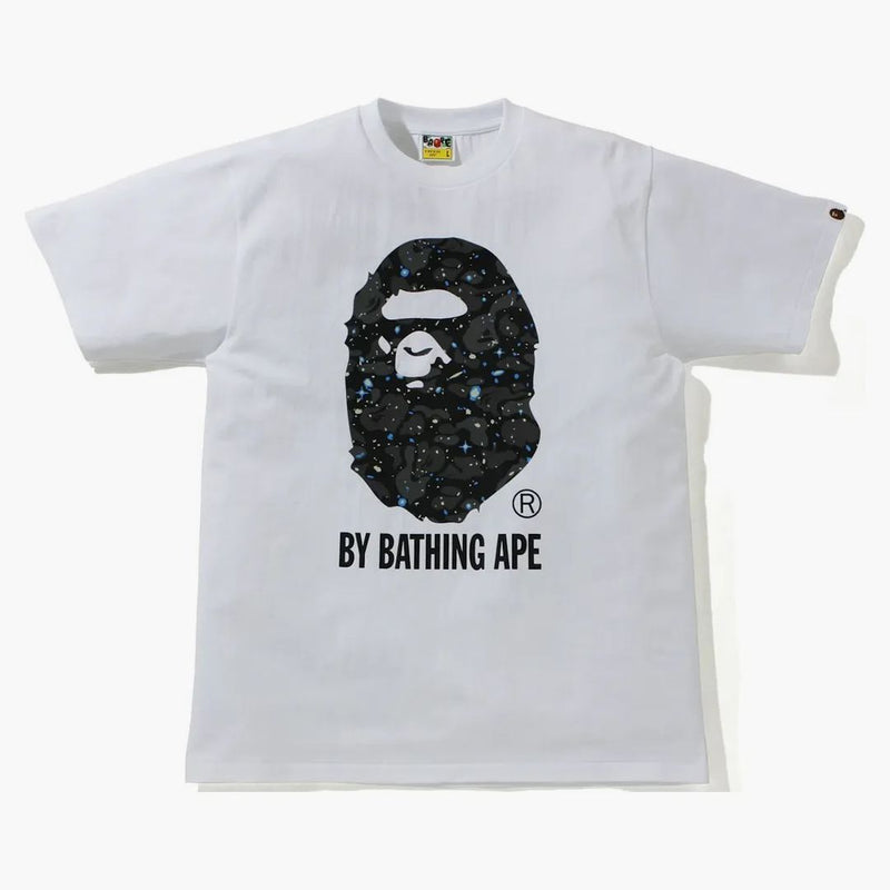 Bape Space Camo di Bareding Ape Tee White
