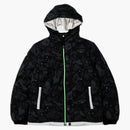Bape Space Camo Hoodie Down Jacket Black