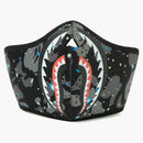 Bape Space Camo Shark Mask Black