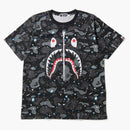 Bape Space Camo Shark Tea Black Multi