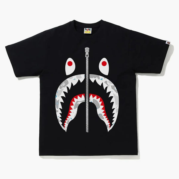 Bape Space Camo Shark Tea (SS21) Nero