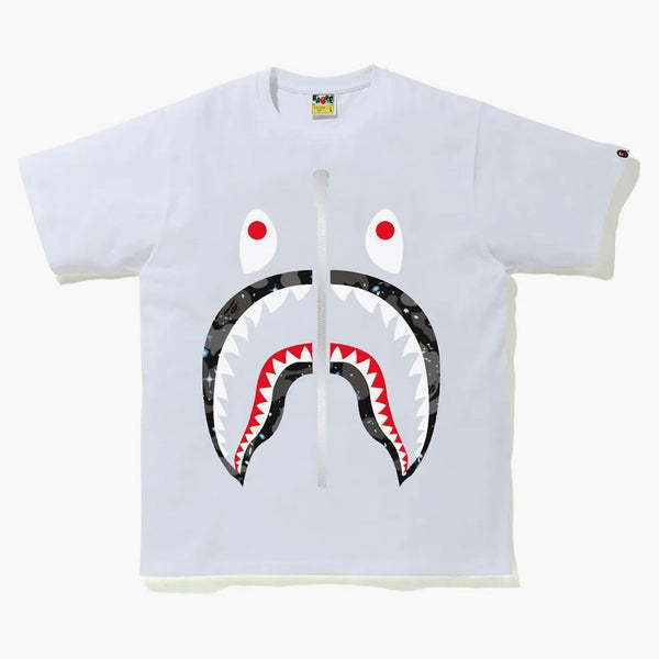 Bape Space Camo Shark Tea (SS21) White