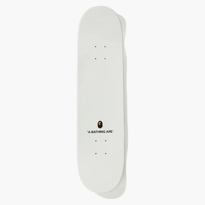 BAPE Space Camo Skateboard Deck White